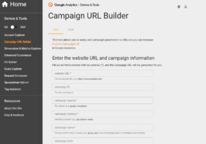 Campaign URL Builder